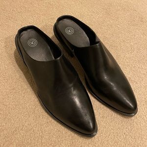 Urban outfitters leather mules